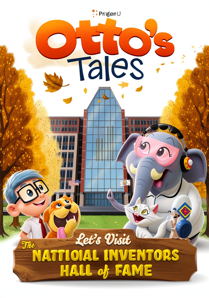 Child reading Otto's Tales on a Kindle device
