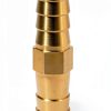Joywayus Brass Hose Mender Barbed Fitting Industrial Fluid-1