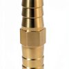 Joywayus Brass Hose Mender Barbed Fitting Industrial Fluid-3
