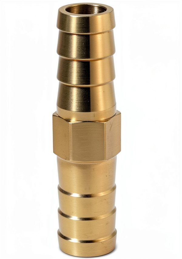 Joywayus Brass Hose Mender Barbed Fitting Industrial Fluid-3