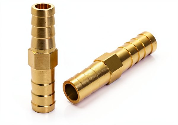 Joywayus Brass Hose Mender Barbed Fitting Industrial Fluid-2