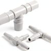 ANPTGHT Barb Hose Fittings Plastic Connectors White 5 Pack-4