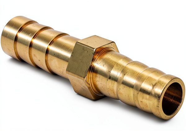 Joywayus Brass Hose Mender Barbed Fitting 3/8 Inch 3PCS-3