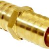 Joywayus Brass Hose Mender Barbed Fitting NPT Union-4
