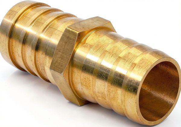 Joywayus Brass Hose Mender Barb Fitting Industrial Fluid-1