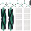Fenkabs Roomba 104 Accessories 19 Pack Nylon Plastic Rubber-0