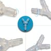 ANPTGHT Plastic Barb Hose Fitting 3 Way Connector 4 Pack-3