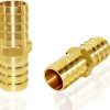 Joywayus Brass Hose Mender Barb Fitting Industrial Fluid-2
