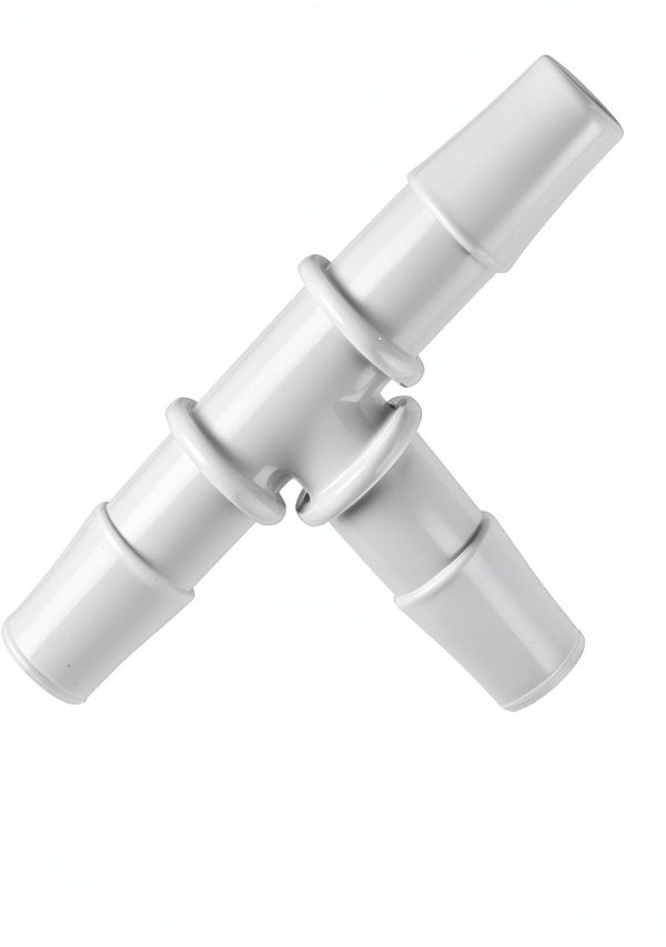 ANPTGHT Barb Hose Fittings Plastic Connectors White 5 Pack-1