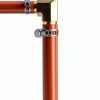 AUXBC Brass Hose Fittings Barb Elbow Industrial Plumbing-4