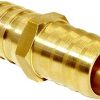 Joywayus Brass Hose Mender Barb Fitting Industrial Fluid-3