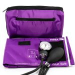 EMI Purple Deluxe Professional Aneroid Sphygmomanometer by Elite-0