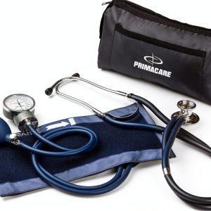 Primacare DS-9181-BL Aneroid Sphygmomanometer with Blue Stethoscope-0