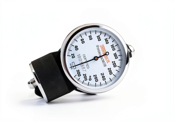 Santamedical Adult Deluxe Aneroid Sphygmomanometer Black Cuff SP-110-5