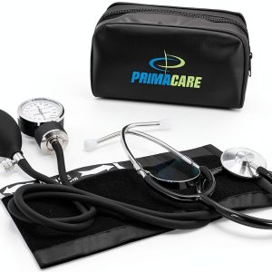 PrimaCare Medical DS-9197-BK Blood Pressure Kit with Leatherette Case-0