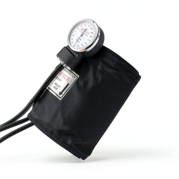 Santamedical Adult Deluxe Aneroid Sphygmomanometer Black Cuff SP-110-2